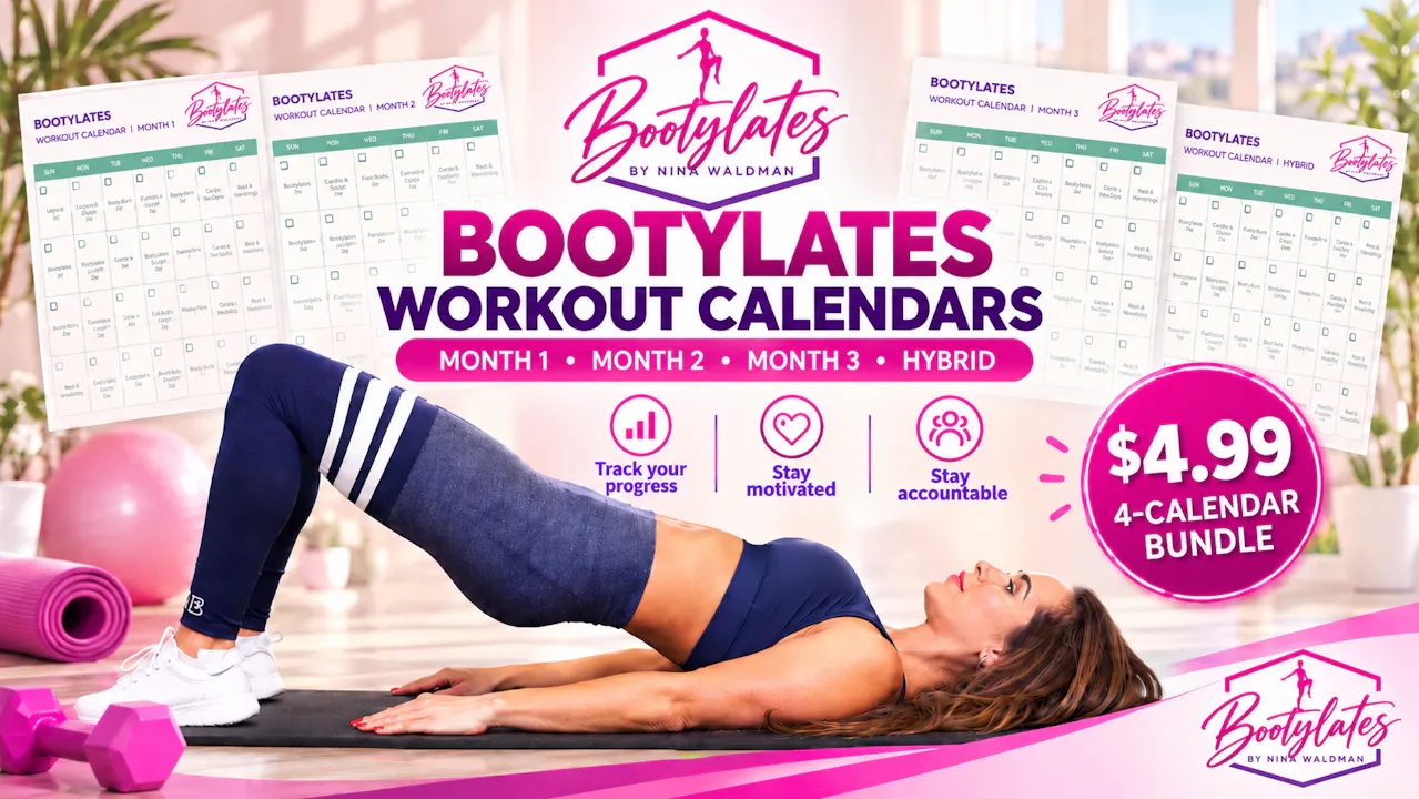 Bootylates 4-Calendar Workout Bundle