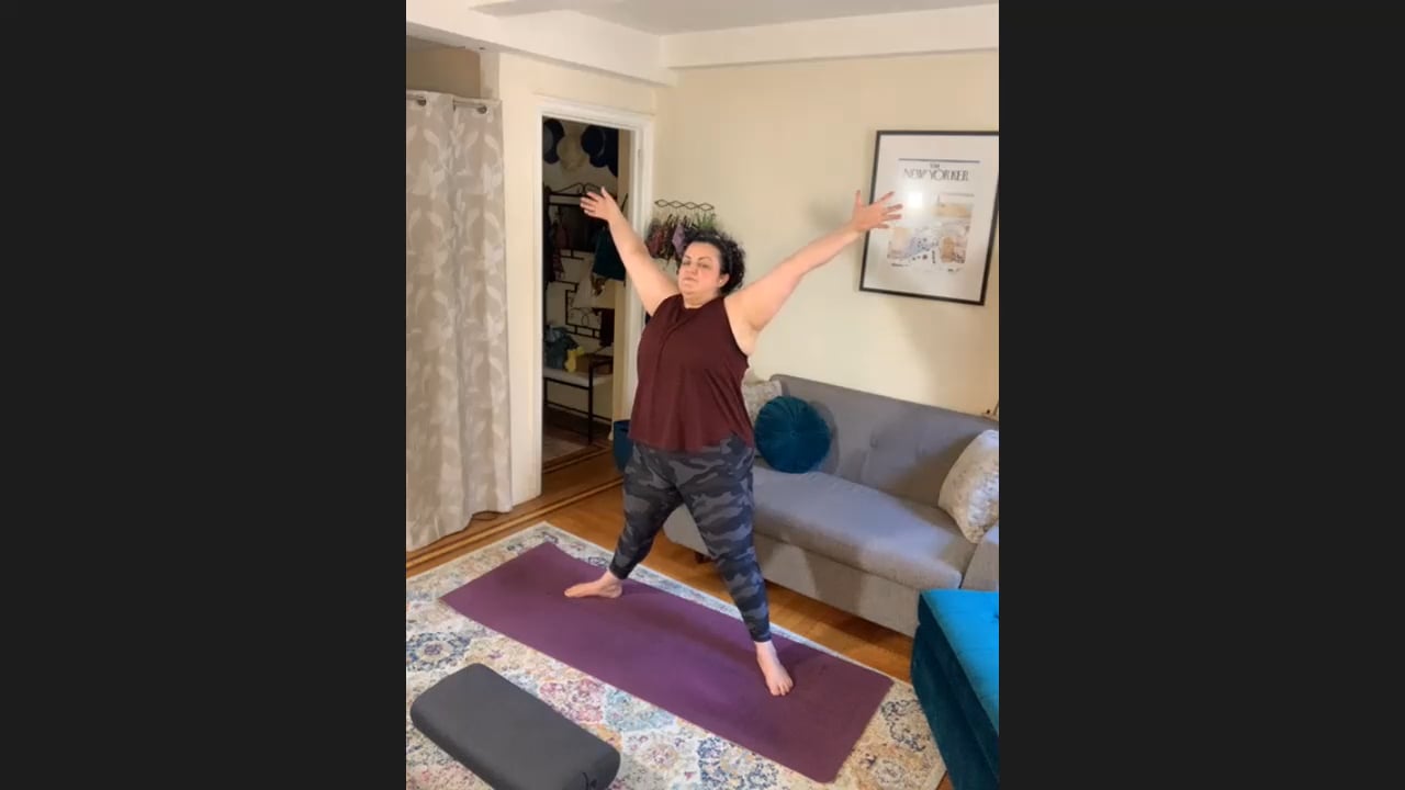 Ann McMahon Quintero Gentle Yoga Class