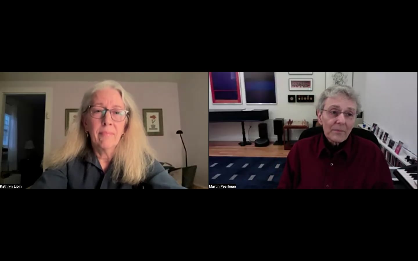 Virtual Program 4/2 with Kathryn Libbin & Martin Pearlman