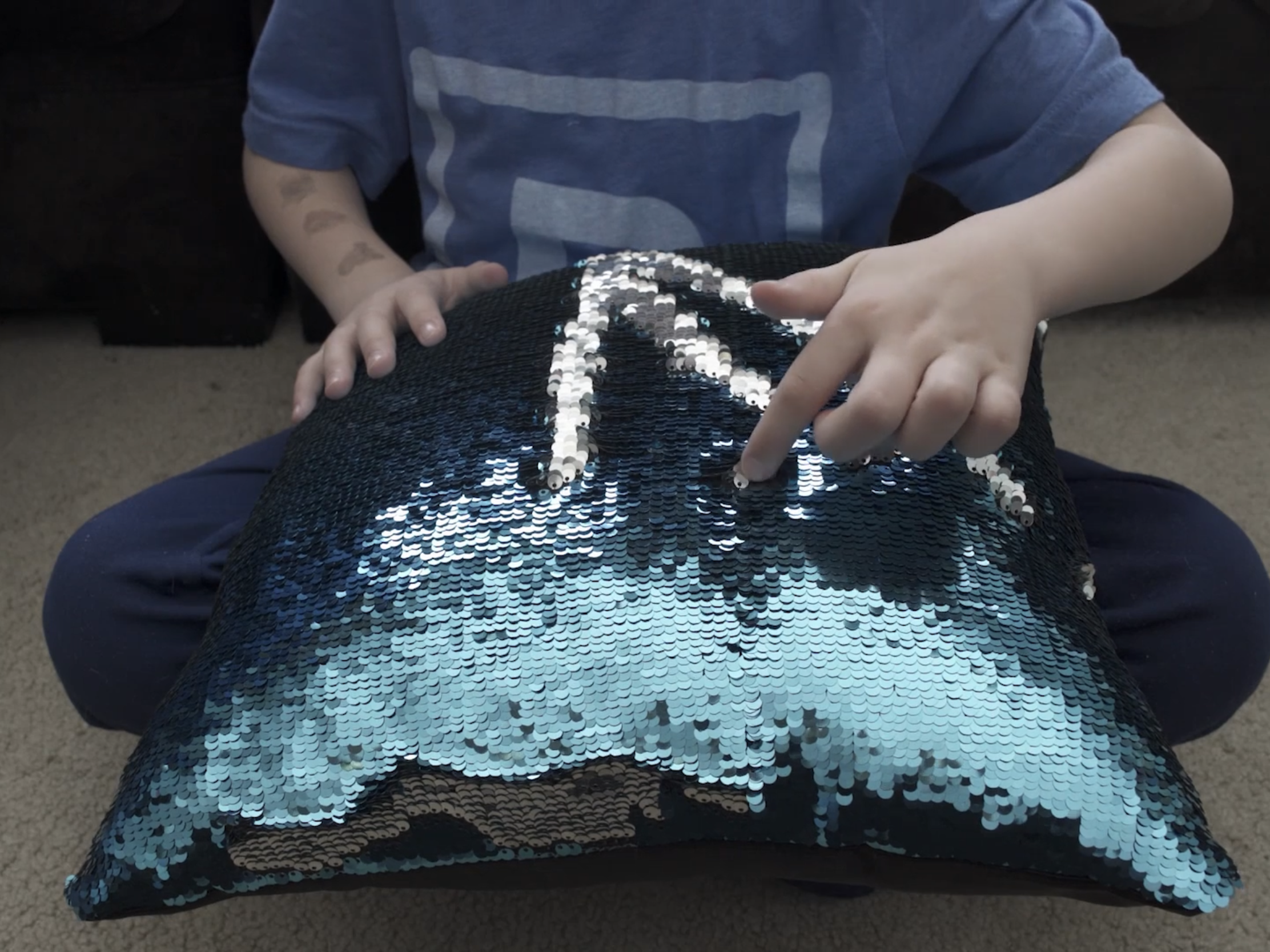Sequin Pillow