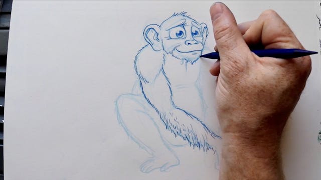 Monkey sketch I