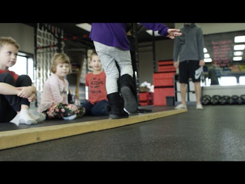 Balancing on a beam