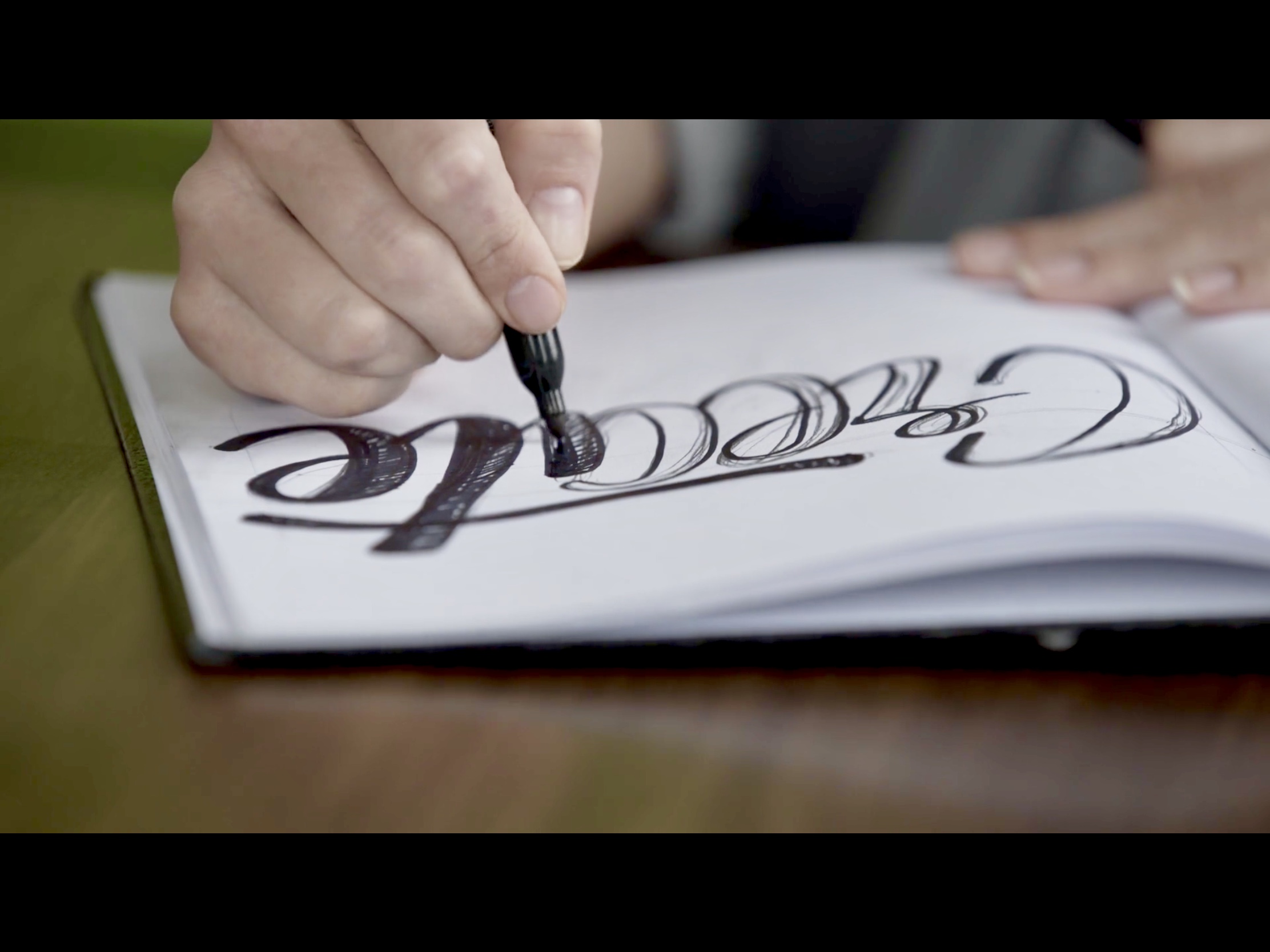Modern calligraphy