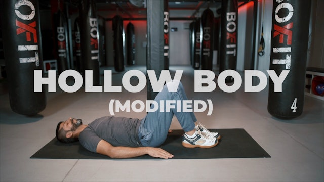 How to do a Hollow Body Hold (Modified)