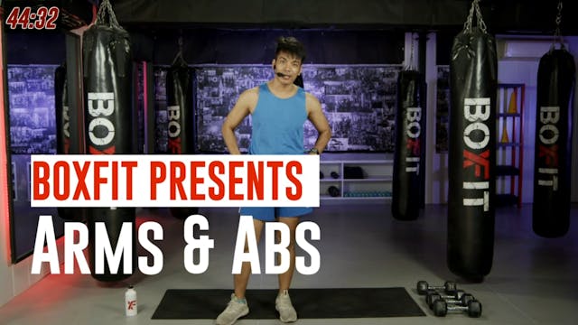 Wed 23/3 | Arms & Abs with Mohit |