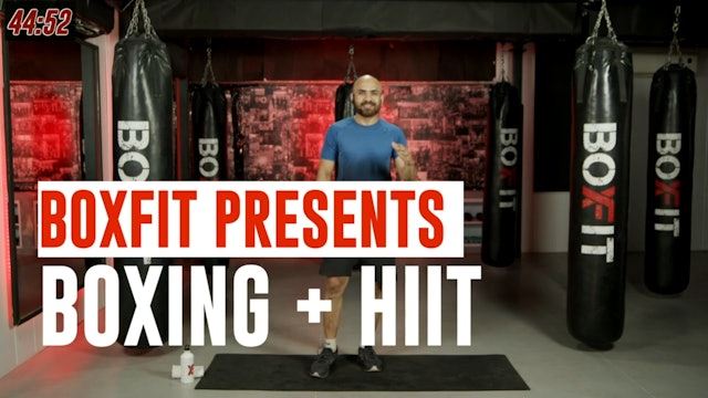 Mon 02/5 | Boxing + HIIT with Ajay |
