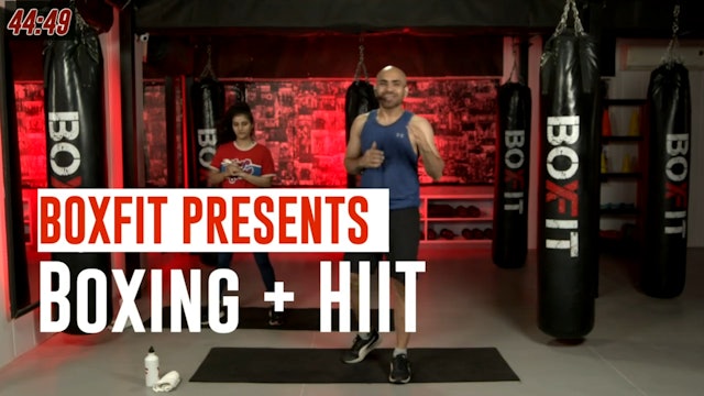 Thur 02/12 6pm  IST | Boxing + HIIT with Ajay |