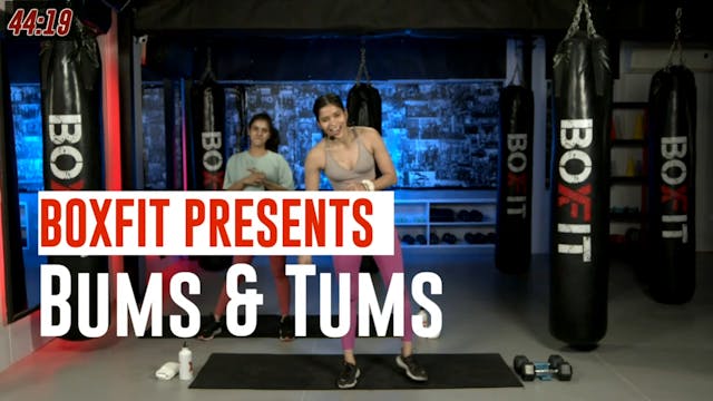 Wed 01/12 6pm  IST | Bums & Tums with...