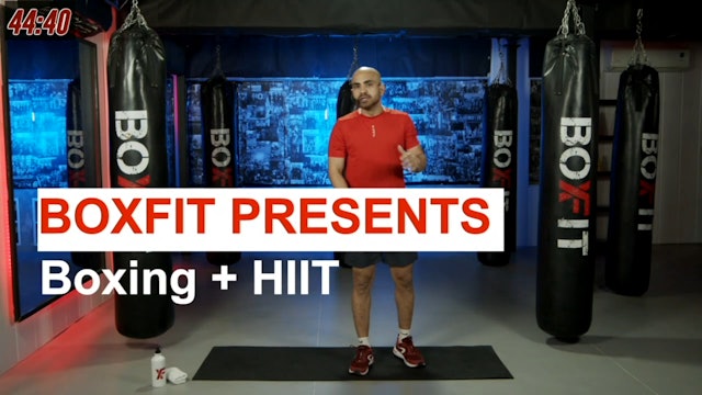 Tue 08/2 8am IST | Boxing + HIIT with Ajay |