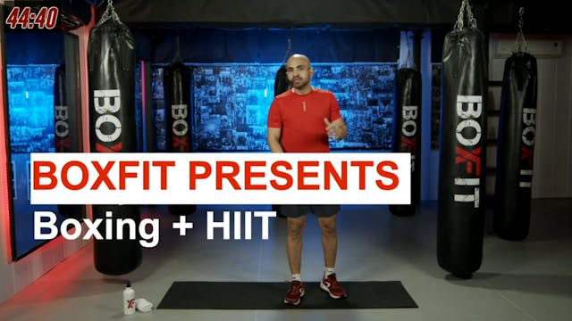 Tue 08/2 8am IST | Boxing + HIIT with...