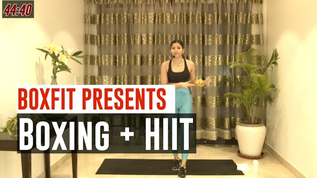 Thur 20/1 8am IST | Boxing + HIIT with Dikshika |