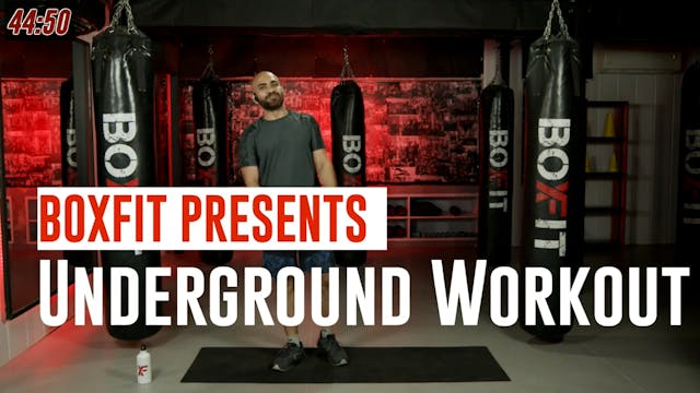 Fri 25/3 | Underground Workout with A...
