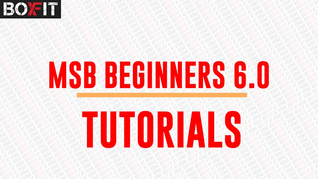 MSB Beginners Tutorial 6.0