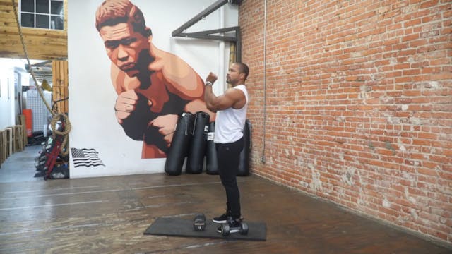 DUMBBELL SHOULDER PRESS