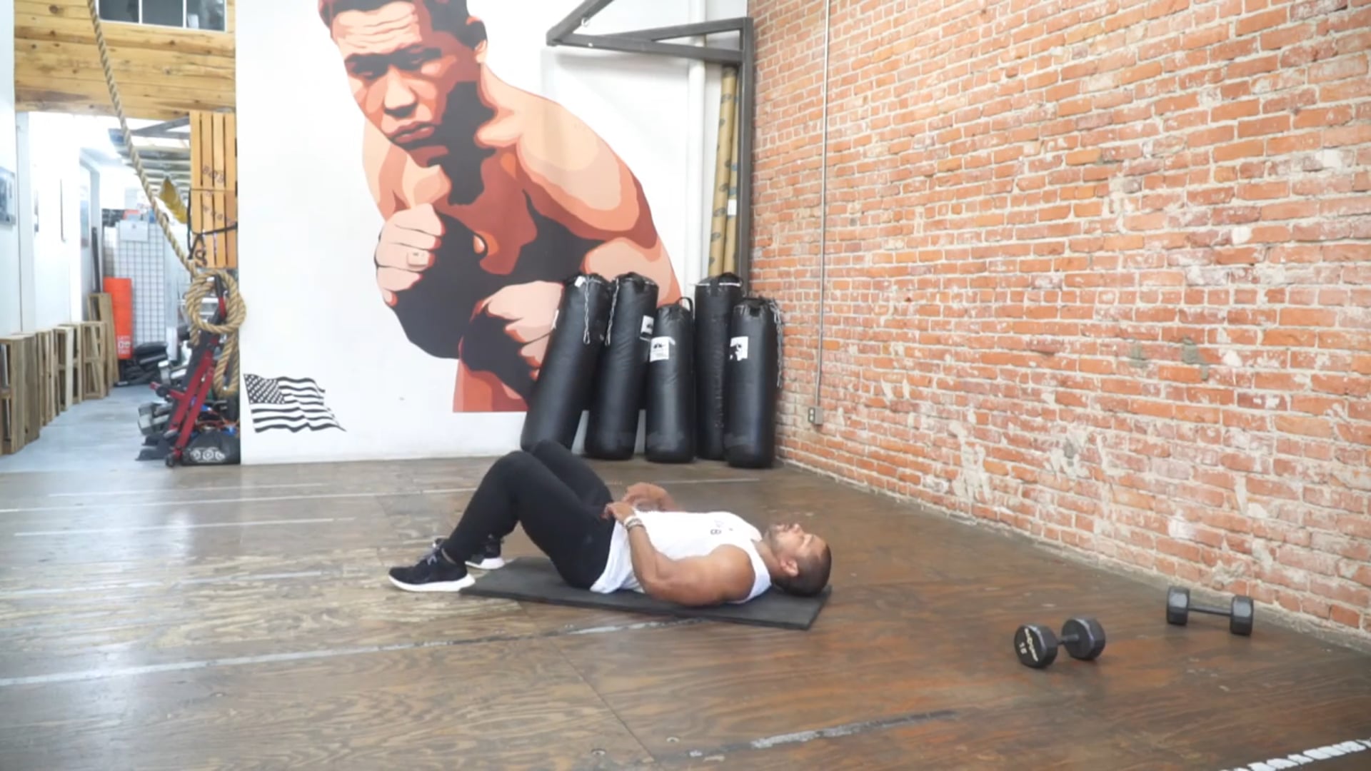 BICYCLE CRUNCHES