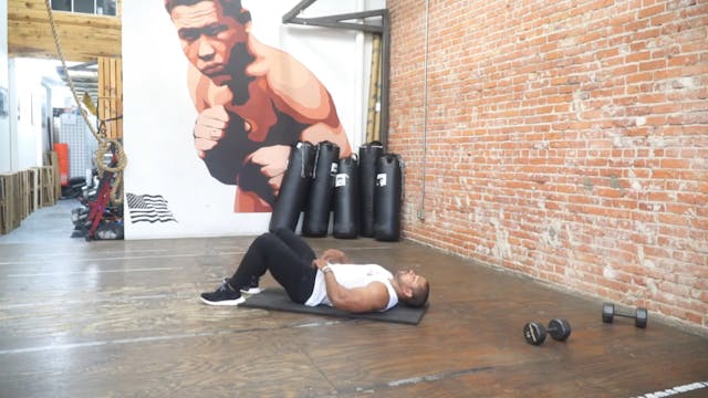 BICYCLE CRUNCHES