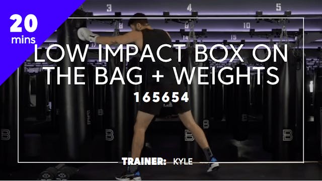 30min Low Impact Box on the Bag + Wei...