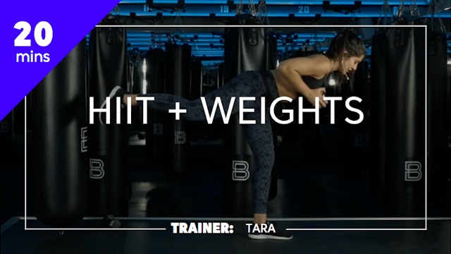 20min HIIT + Weights