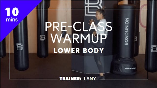 10min Pre-Class Warmup - Lower Body
