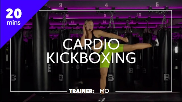 20min Cardio Kickboxing