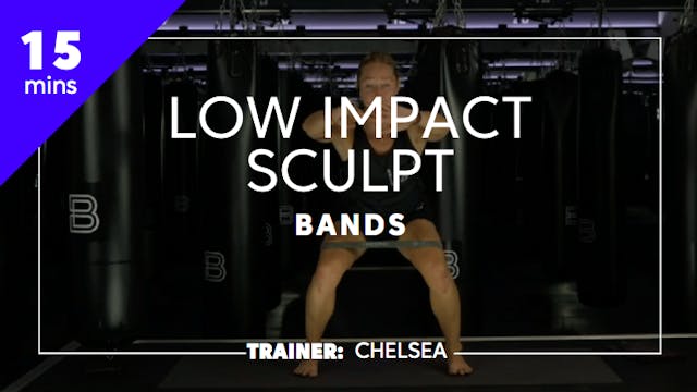 15min Low Impact Sculpt w/ Bands