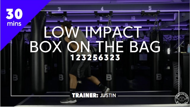 30min Low Impact Box on the Bag
