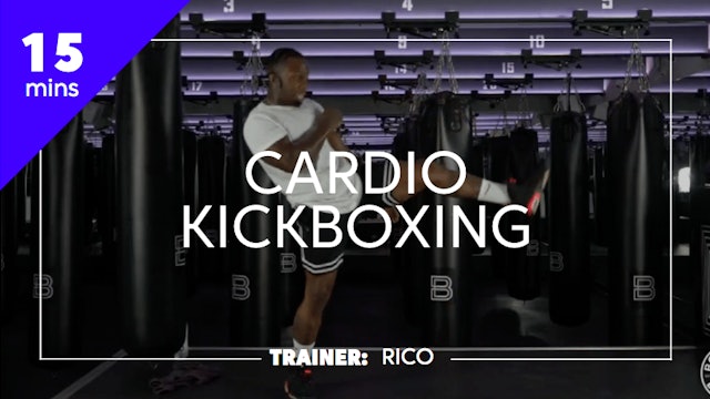 15min Cardio Kickboxing