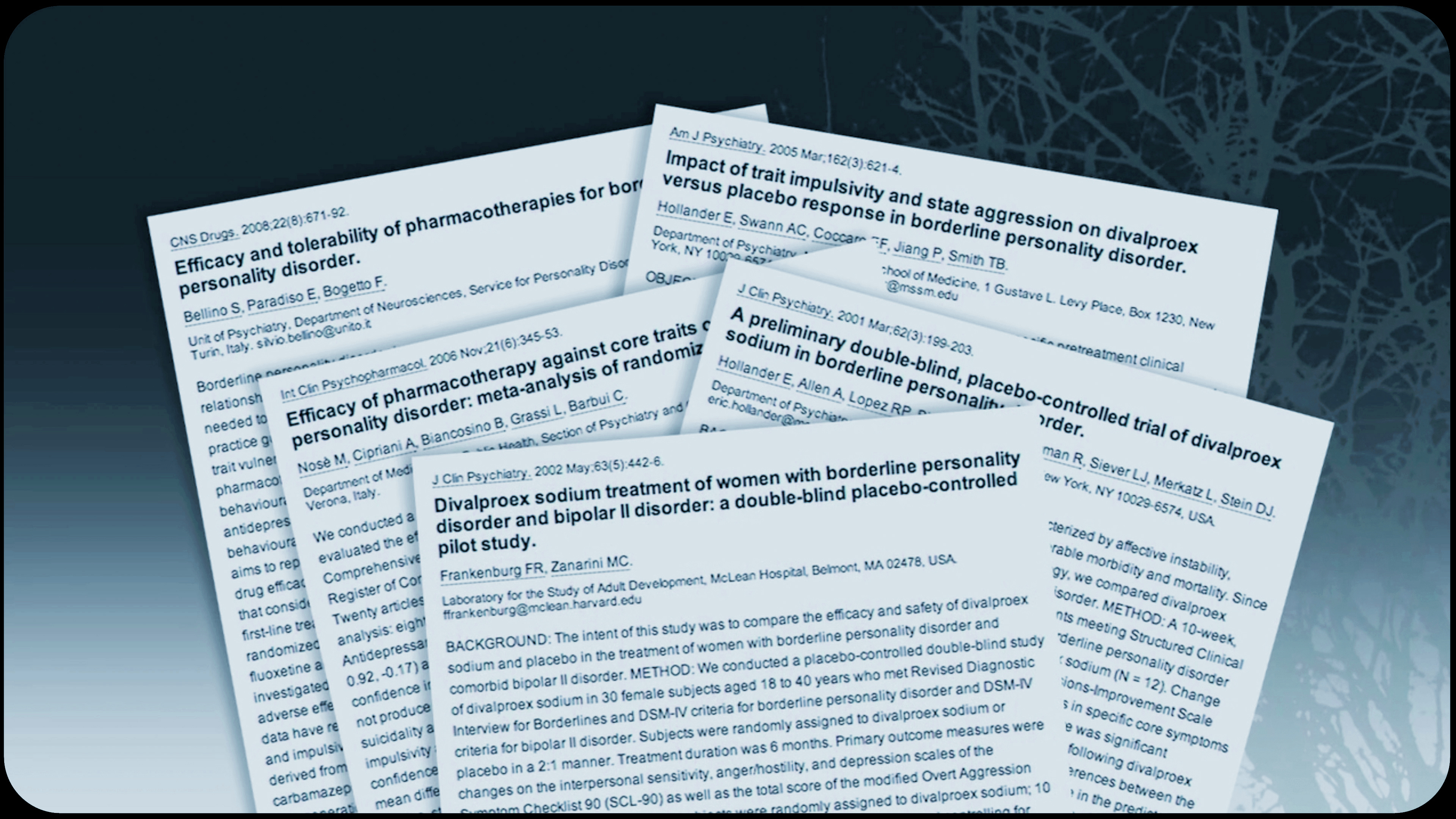 Results of BPD research studies