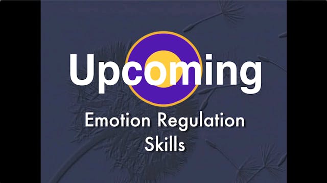 Emotion Regulation Skills - Trailer