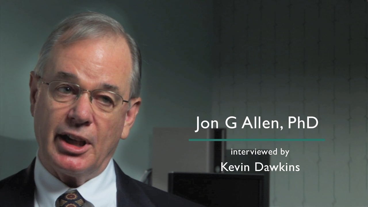 Jon G Allen, PhD