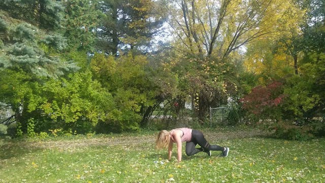 Cardio + Core + Shoulders: Fly Kicks ...