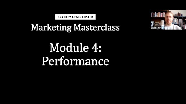 BLF Marketing Masterclass Module 4