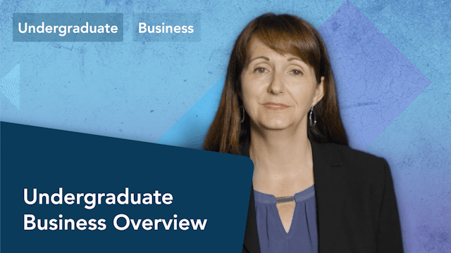 Undergraduate Business Overview