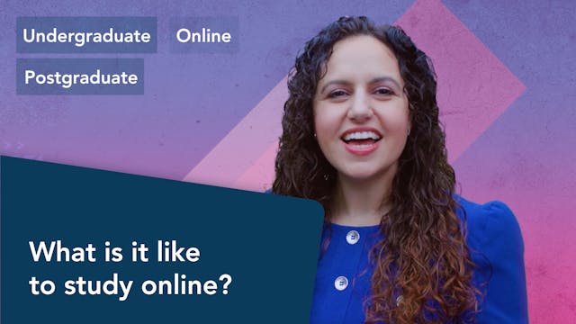What is it like to study online? 