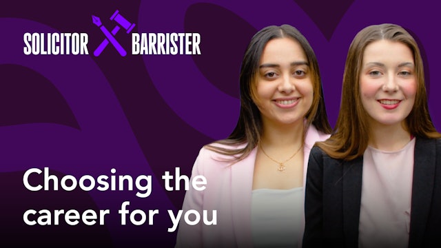 Solicitor vs. Barrister Series: Choosing the career for you
