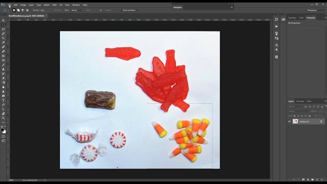 Time-laps Making of Candy Corn Textur...