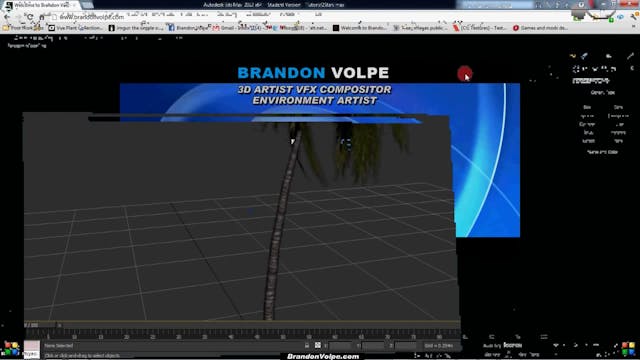 Part 2 Making Low Poly Trees and Impo...