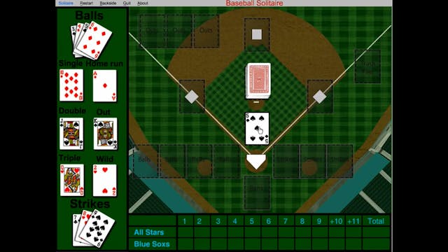 Baseball Solitaire