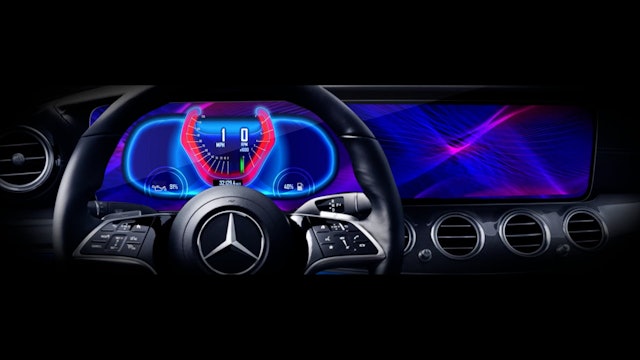 Evolution of Mercedes Dashboard