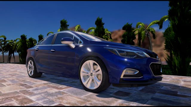 Chevrolet Cruze Unreal Engine Car Con...