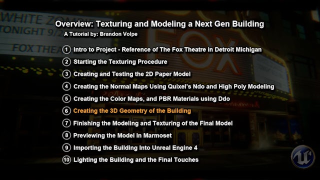 06 3D Geometry A Part 2 - Texturing and Modeling a Next Gen Building