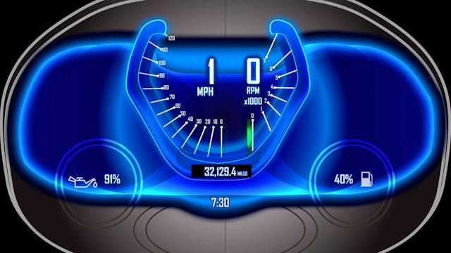 Digital Dashboard - Motorcycle Automo...