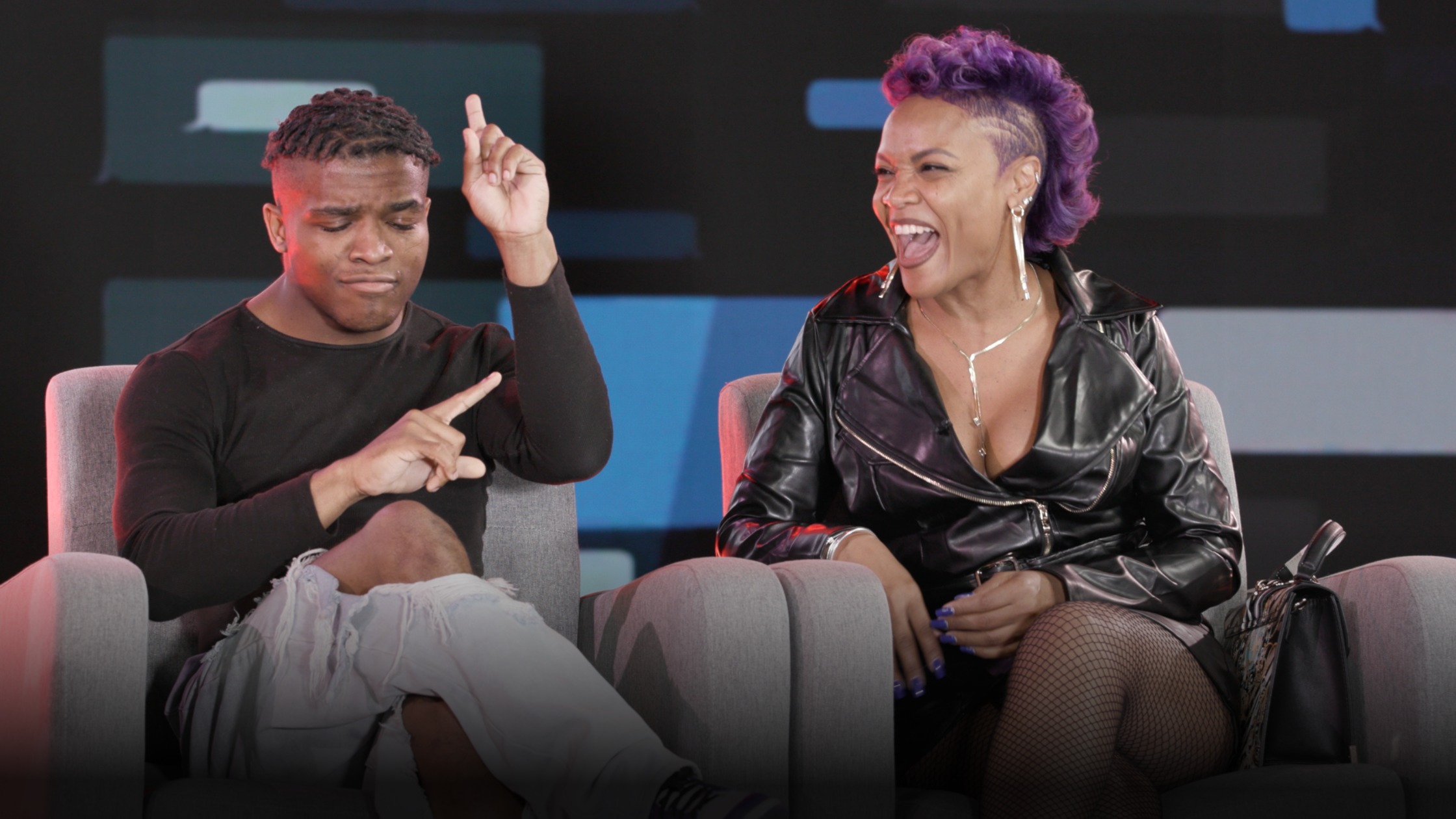 David Warren and Monique Martin - S1:E8