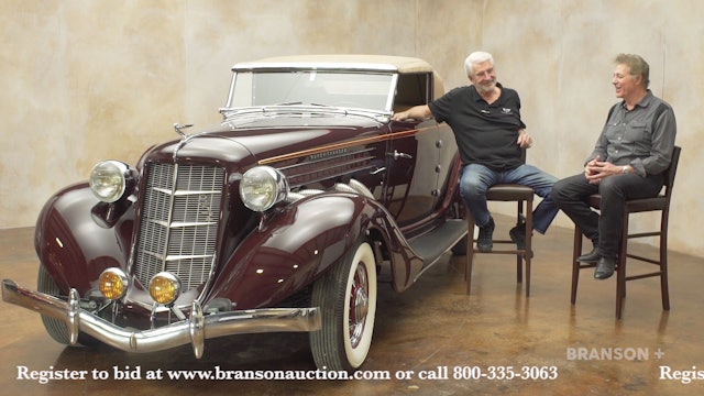 1936 Auburn 852 Cabriolet - With Barry Williams!
