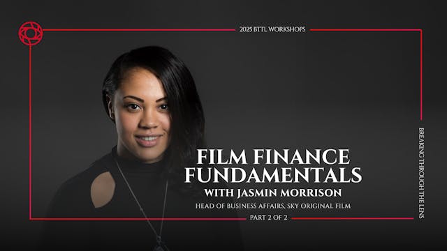 Film Finance with Jasmin Morrison (4-Hours)