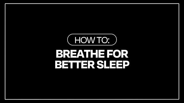 Introduction: How to Breathe for bett...