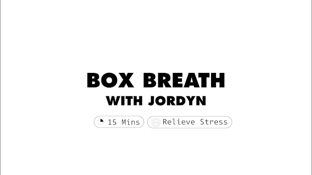 Box Breath | Jordyn Bartenstein