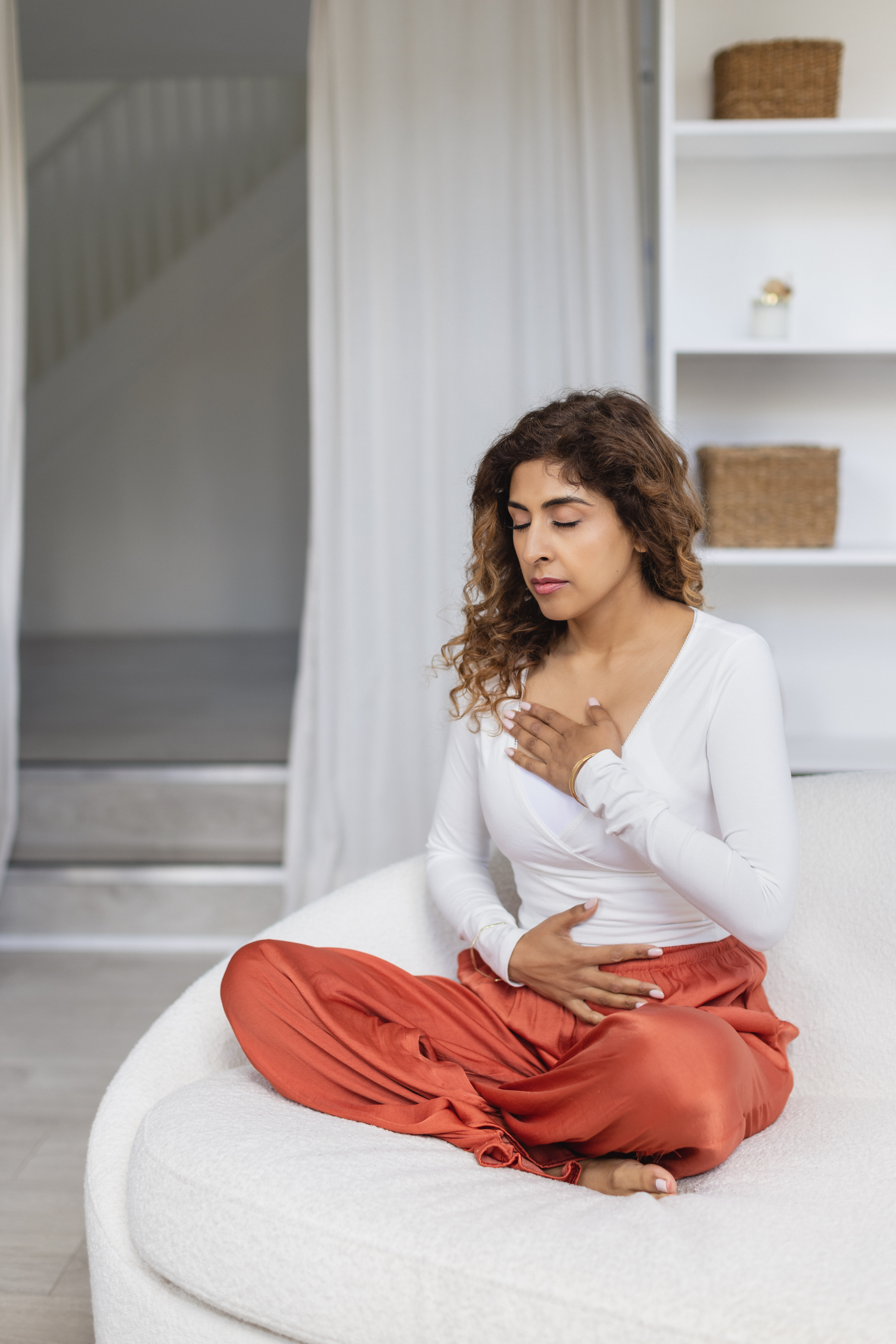 NEW - 8 Min Breathwork to lower Anxiety & Stress