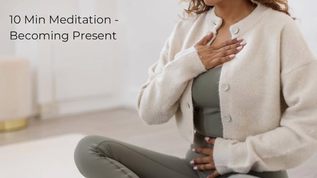10 Min Daily Meditation to help you s...