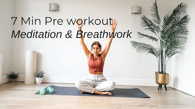 NEW - 7 Min Pre Workout Meditation & ...